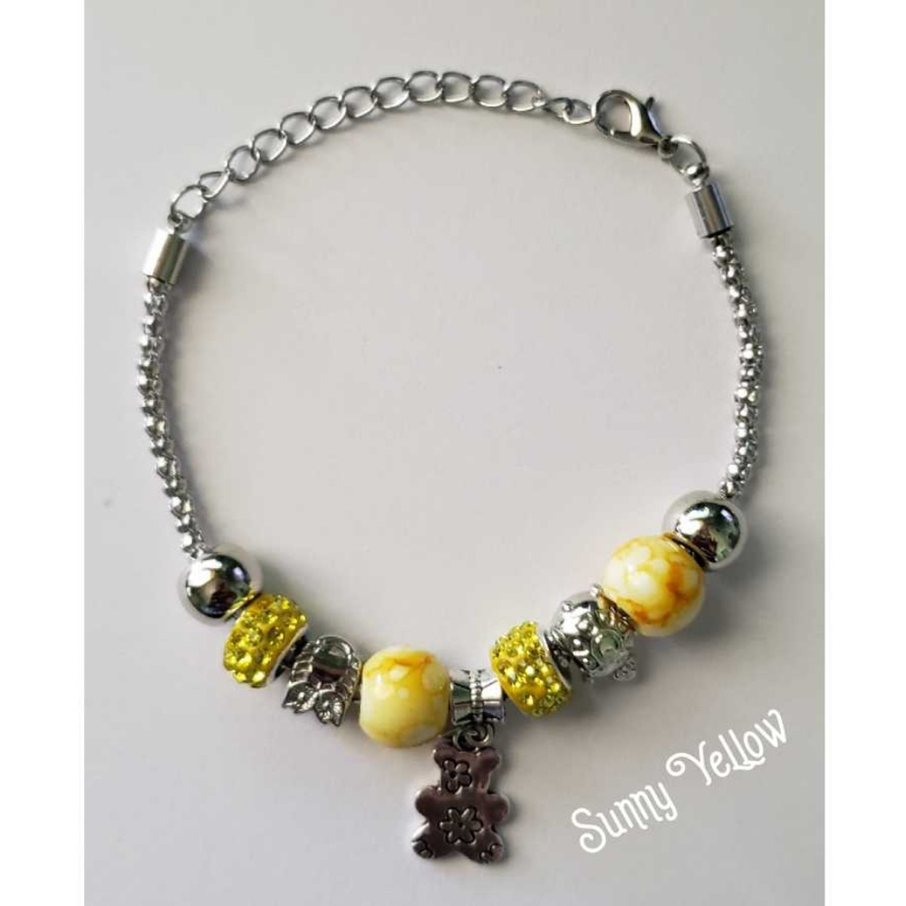 D'Bello Yellow/Silver Charm